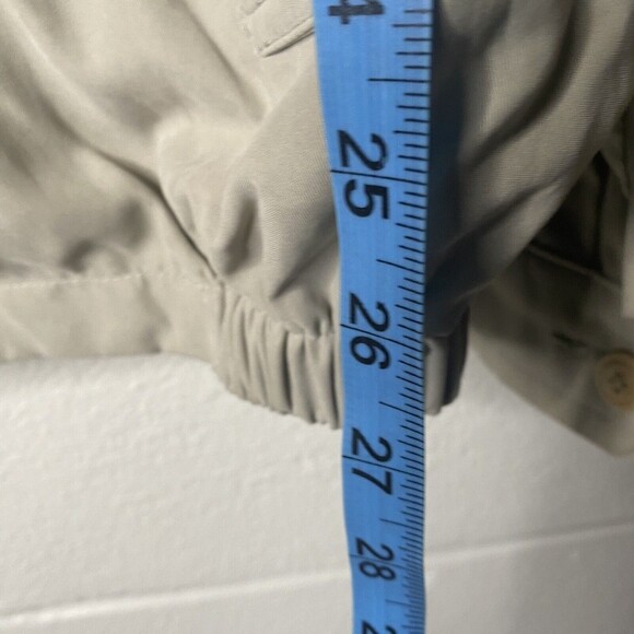 Nautica Mens Full Zip Performance Jacket Size XXL Khaki Beige - Picture 9 of 12